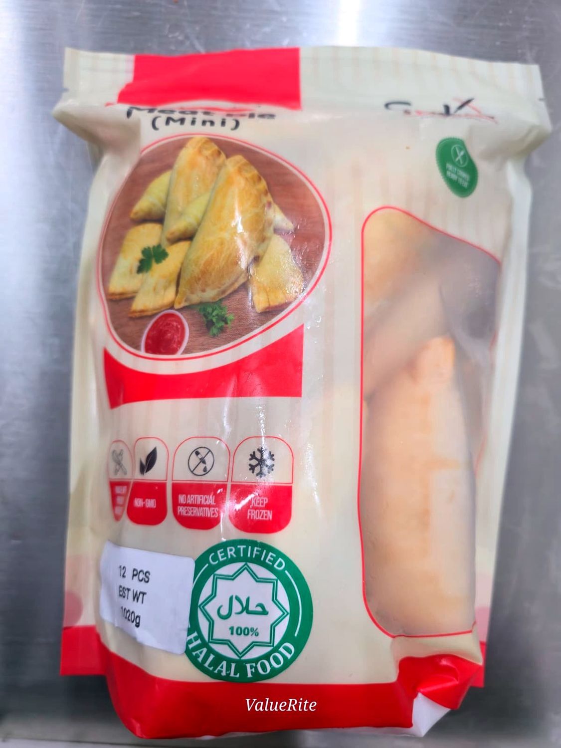 Meatpie Mini - Frozen. 12pcs per pack