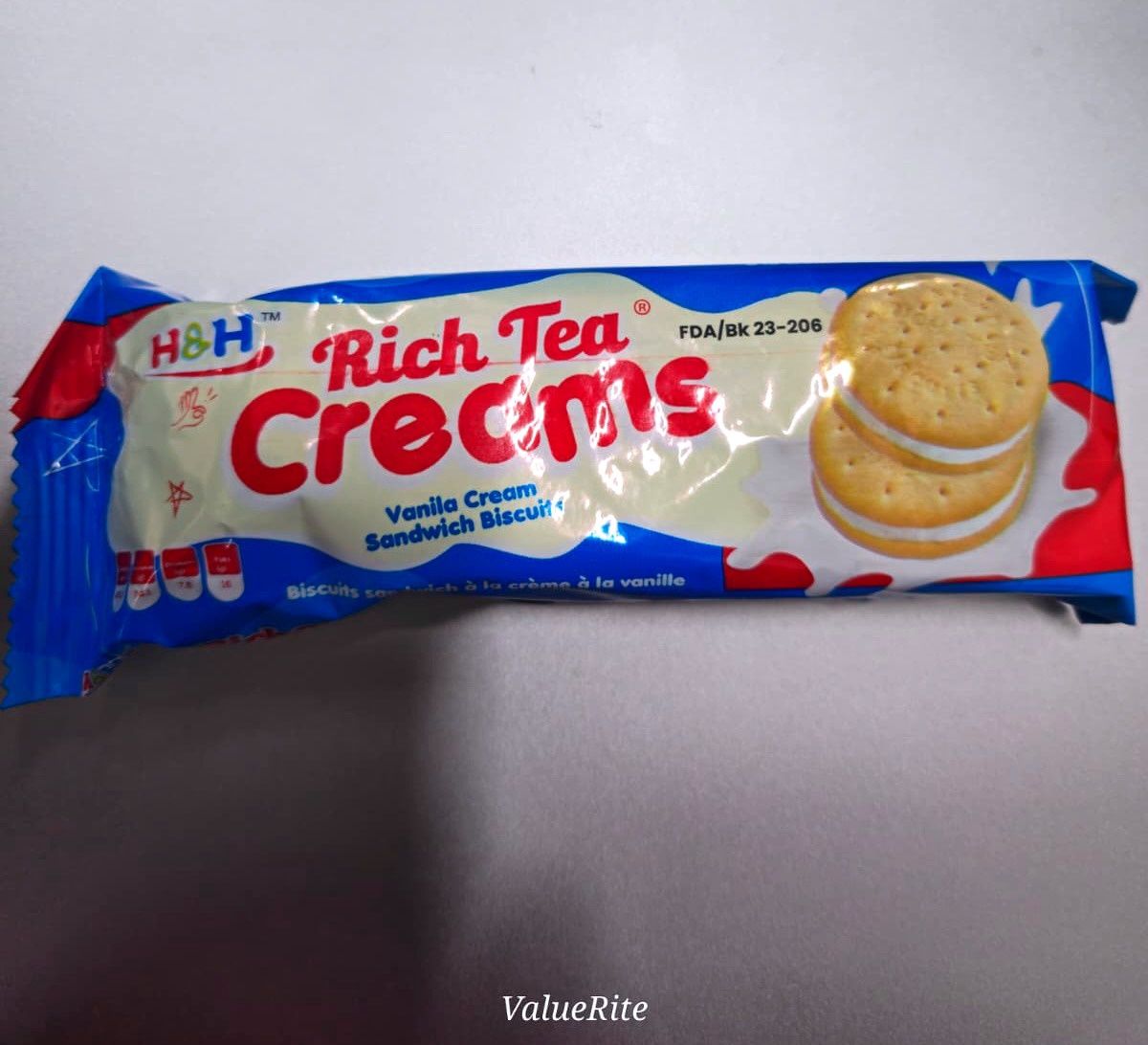 Rich Tea Creams Biscuit - Vanilla