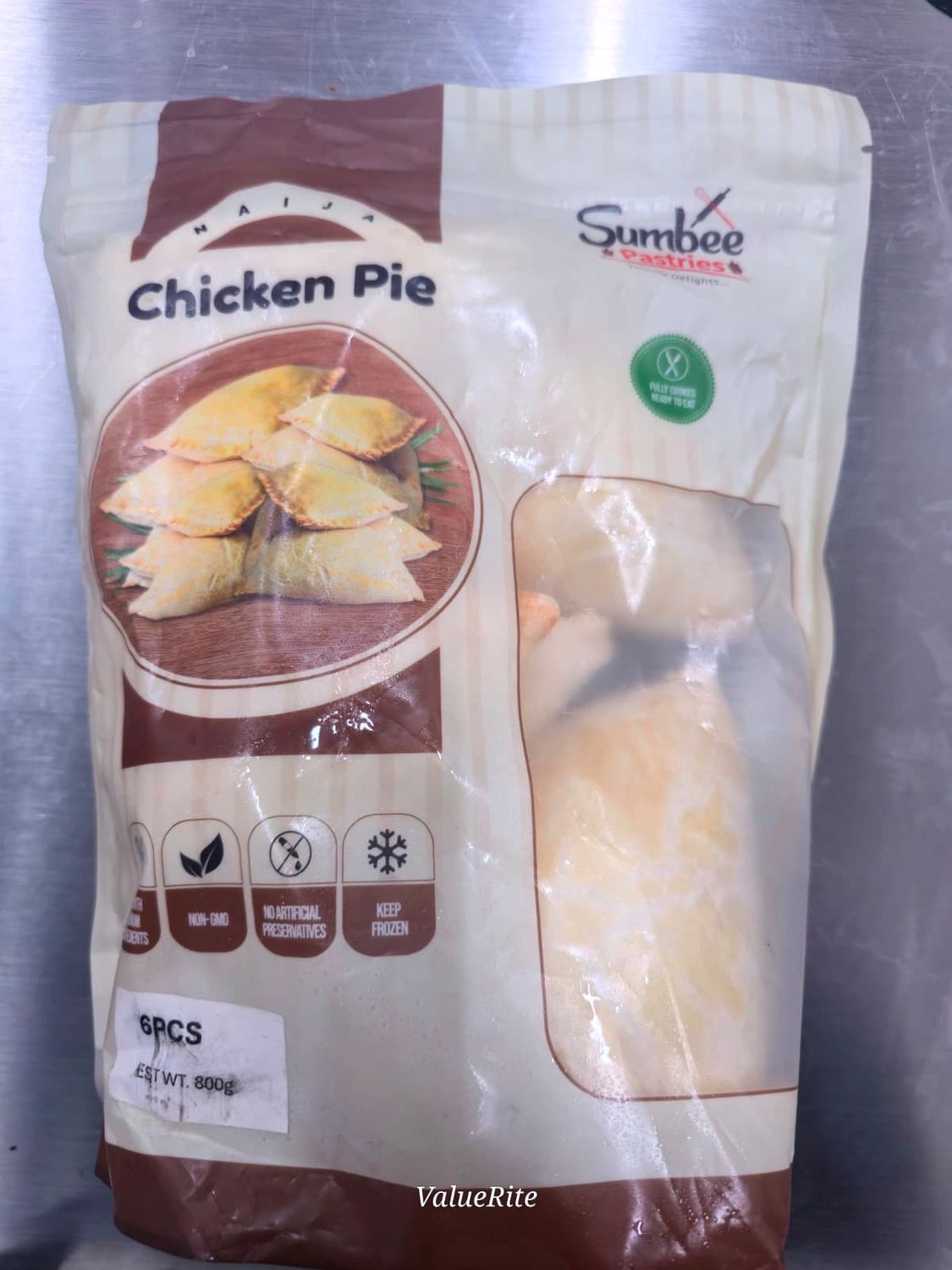 Chicken Pie Large - Frozen 6pcs per pack