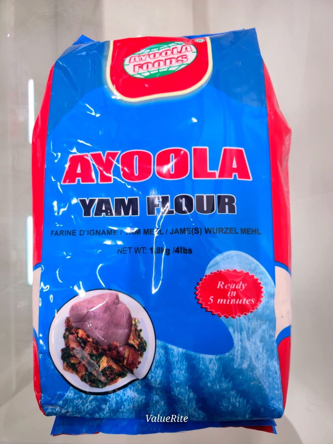 Ayoola Yam Flour, Size: 2LB