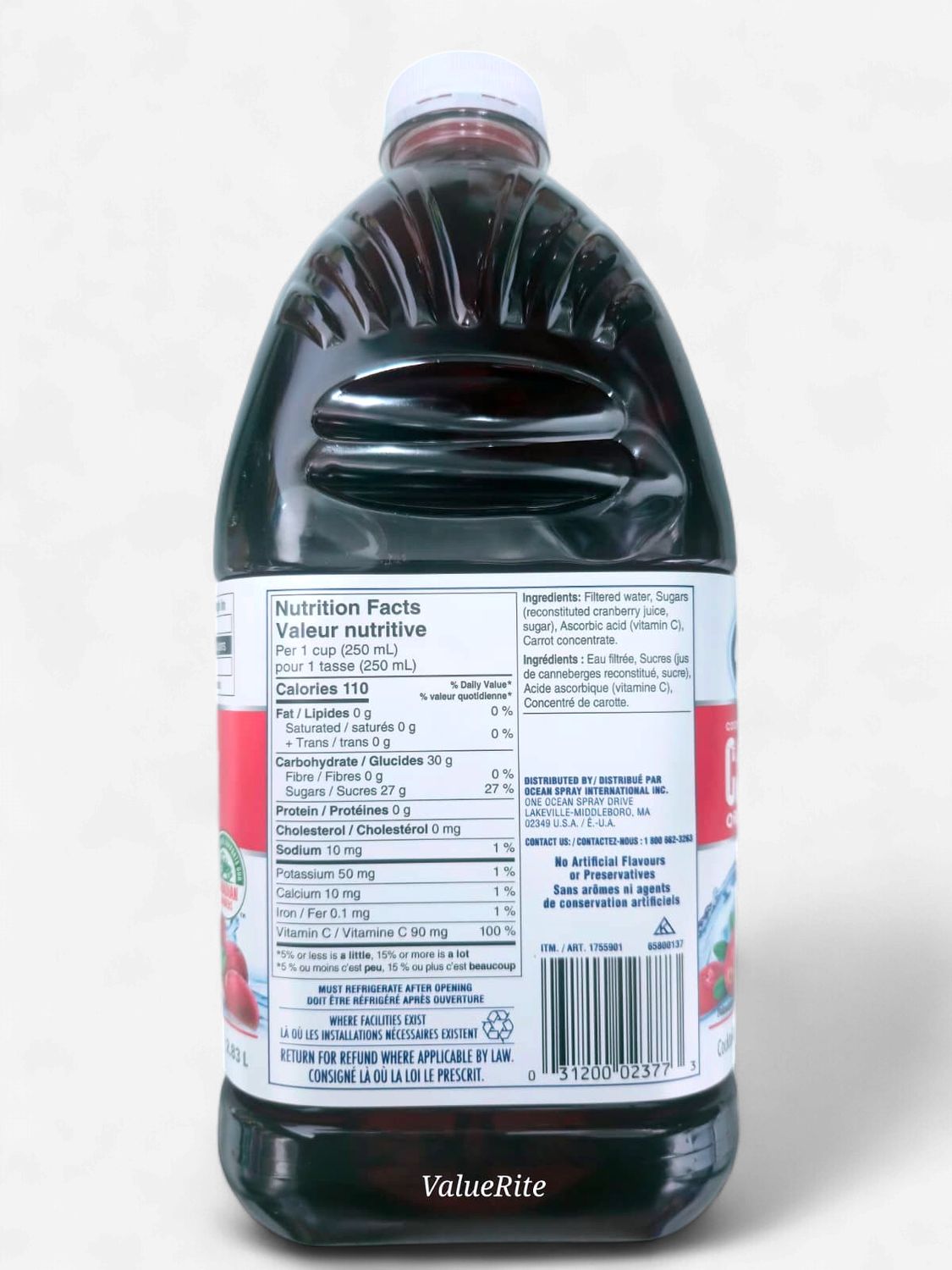Cranberry Juice Cocktail