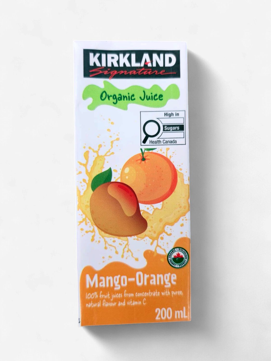 Organic Juice - Mango Orange, Apple, Fruit Punch, 5 Citrus Blend, Type: Mango Orange