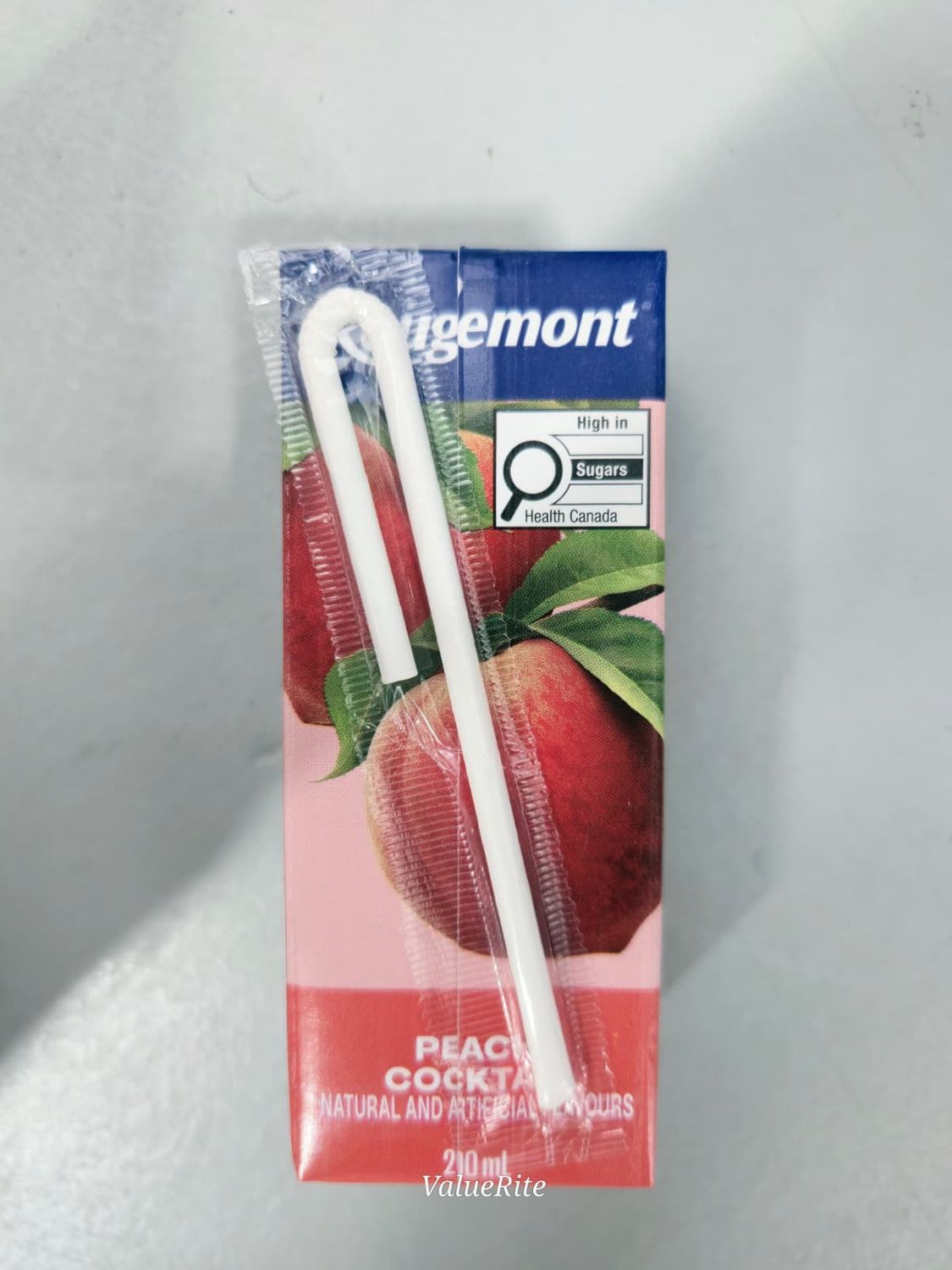 Rougemont Juice - Apple, Peach Cocktail, Fruit Punch, Apple Berry