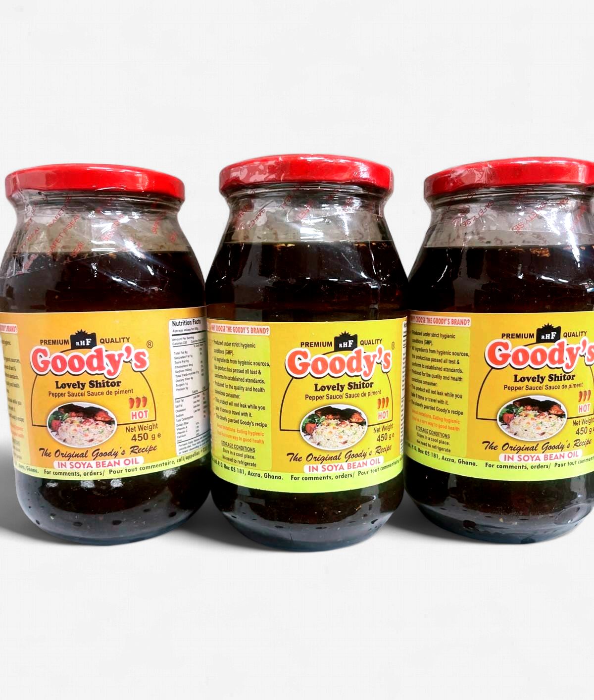 Shitor Sauce (450g), Type: Hot