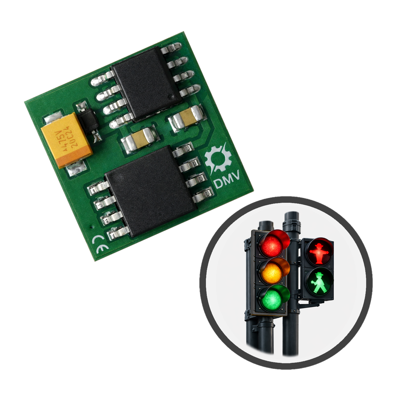 Lichtcontroller *Ultra-Slim* Programm: Verkehrsampel