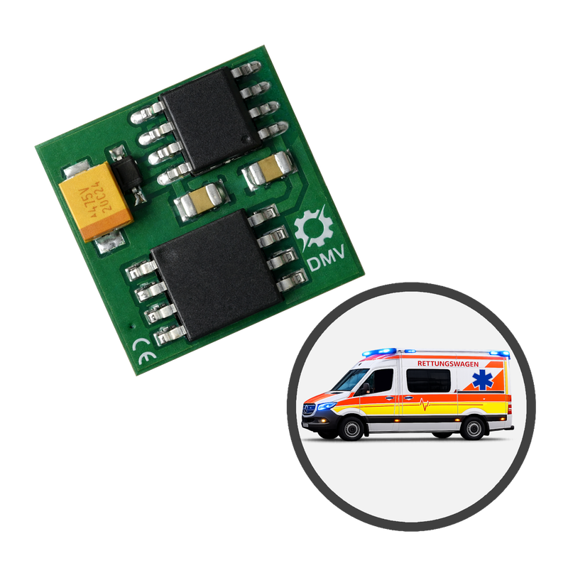 Lichtcontroller *Ultra-Slim* Programm: Einsatzwagen/ Blaulicht