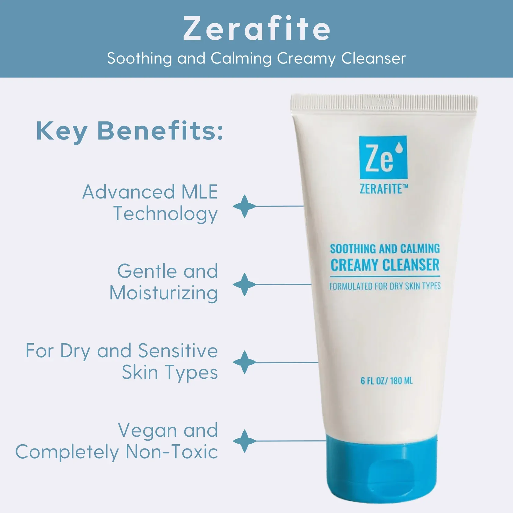 Zerafite Soothing and Calming Creamy Cleanser