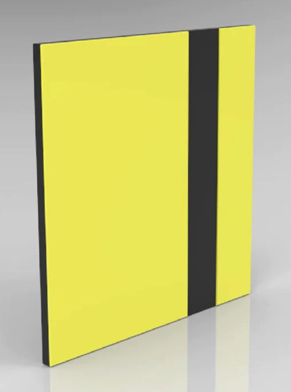 Yellow on Black Engraving Plastic 2 Ply Yellow on Black Engraving Plastic 2 Ply