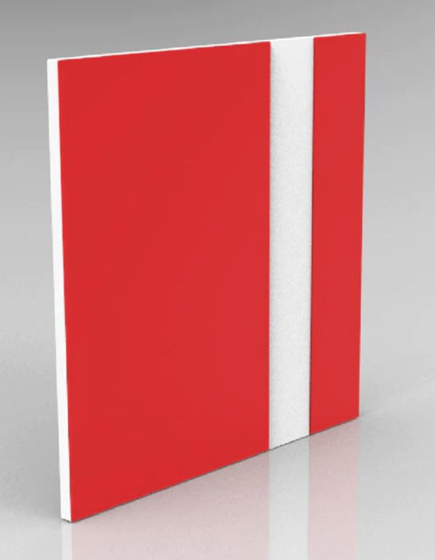 Red on White Engraving Plastic 2 Ply Red on White Engraving Plastic 2 Ply