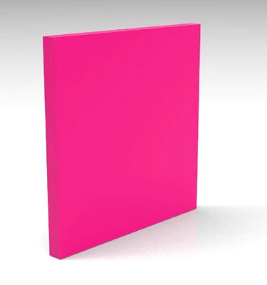 Bright Pink Solid Acrylic