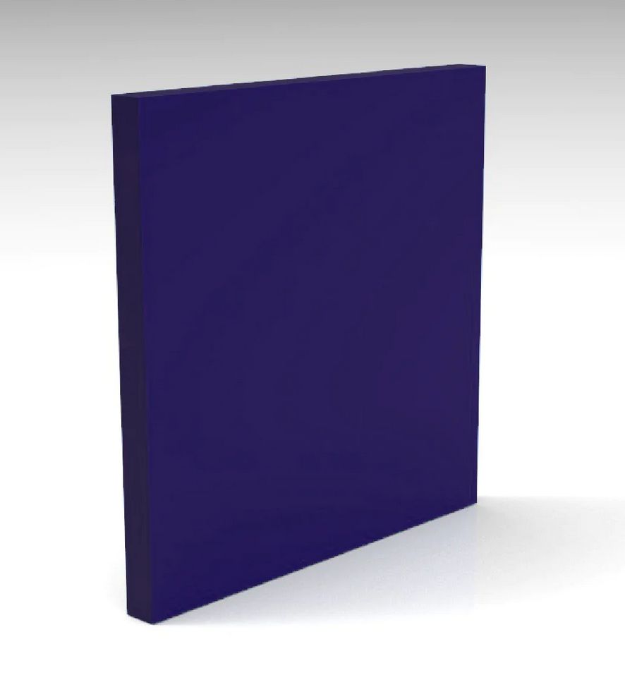 Navy Blue Solid Acrylic