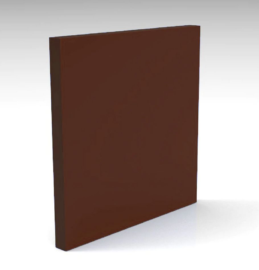 Chocolate Brown Solid Acrylic