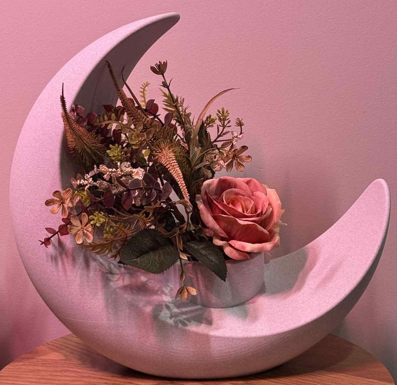 Moon Vase - flowers Not Included