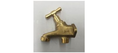 1/2 1/2" Brass Lugged Bib Tap - BRASS A FRAME TAP