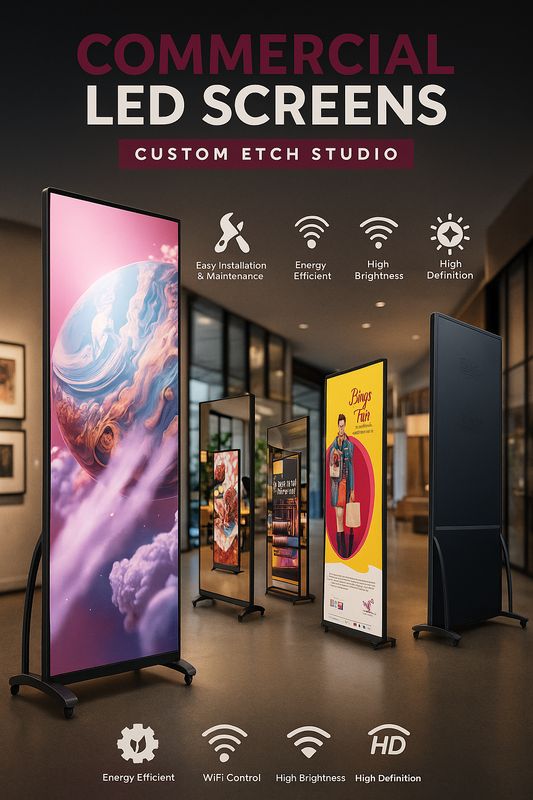 LED Digital Poster Screens LED Digital Poster Screens
