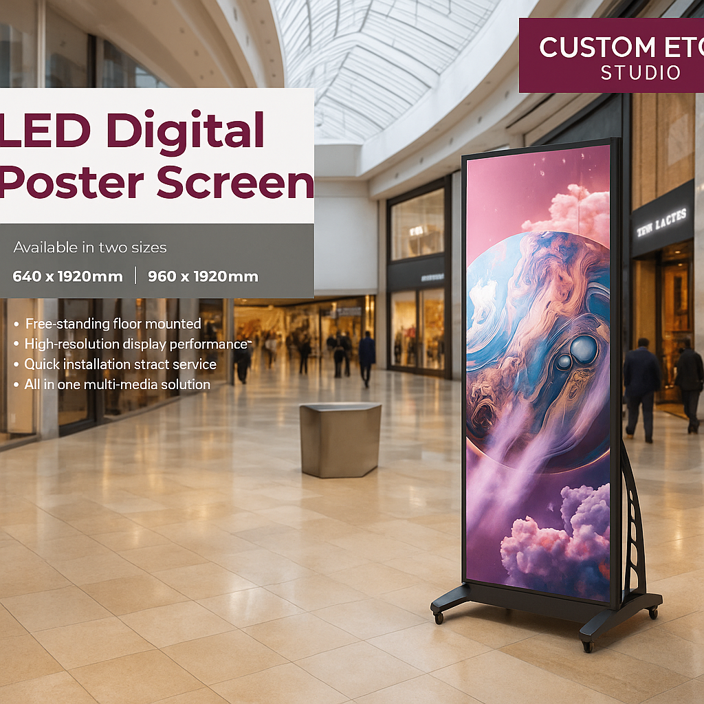 LED Digital Poster Screens
