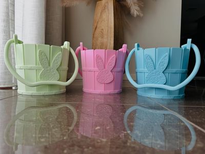 Custom 3D Printed Easter Baskets