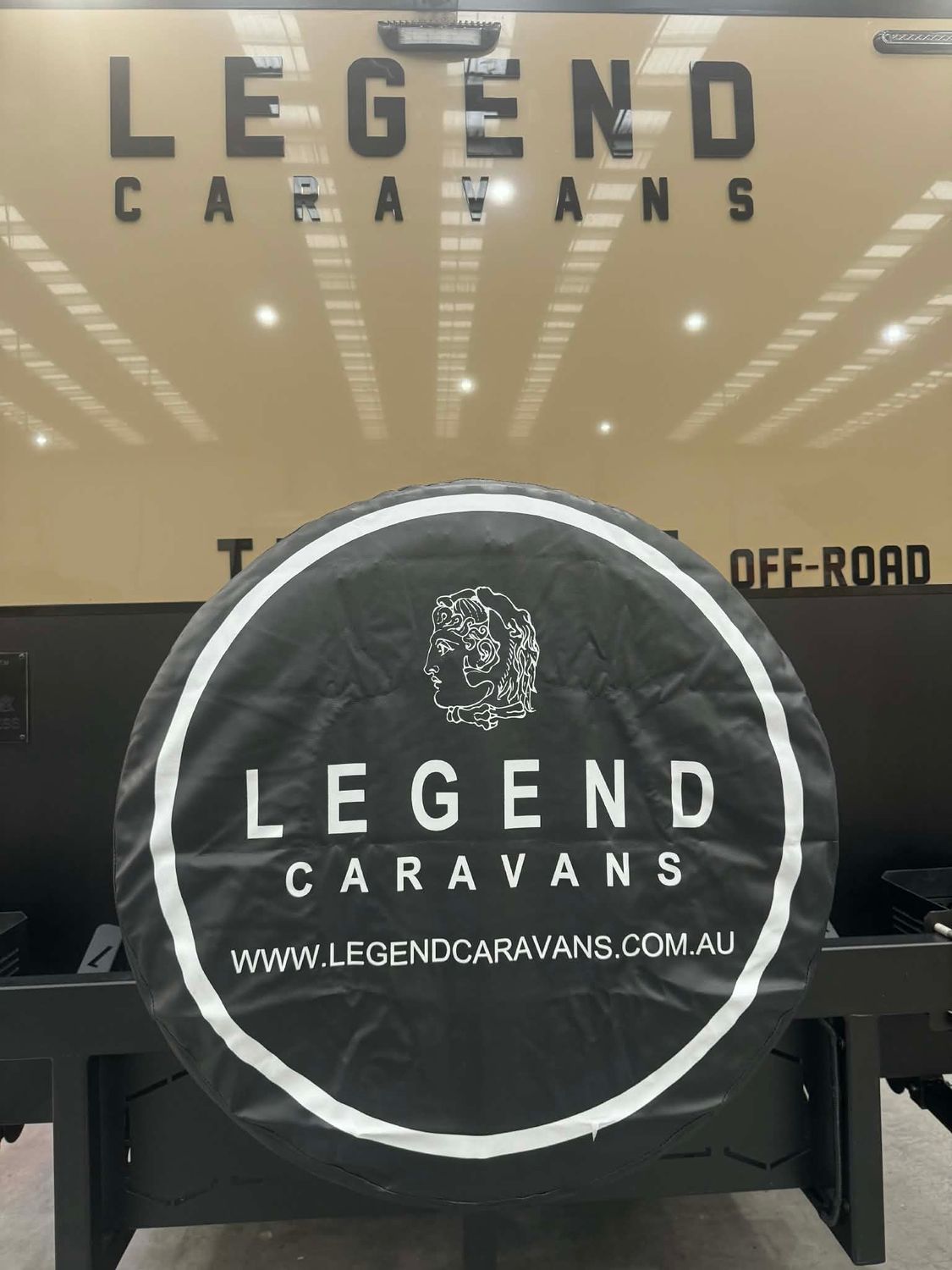 Caravan Spare Wheel Cover – Suits 15” & 16” Wheels