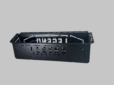 Rear Bar Open Storage Box – Lightweight Aluminium (Custom Branding Available)