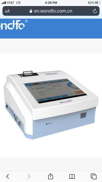 FineCare Progesterone Testing Machine FineCare Progesterone Testing Machine