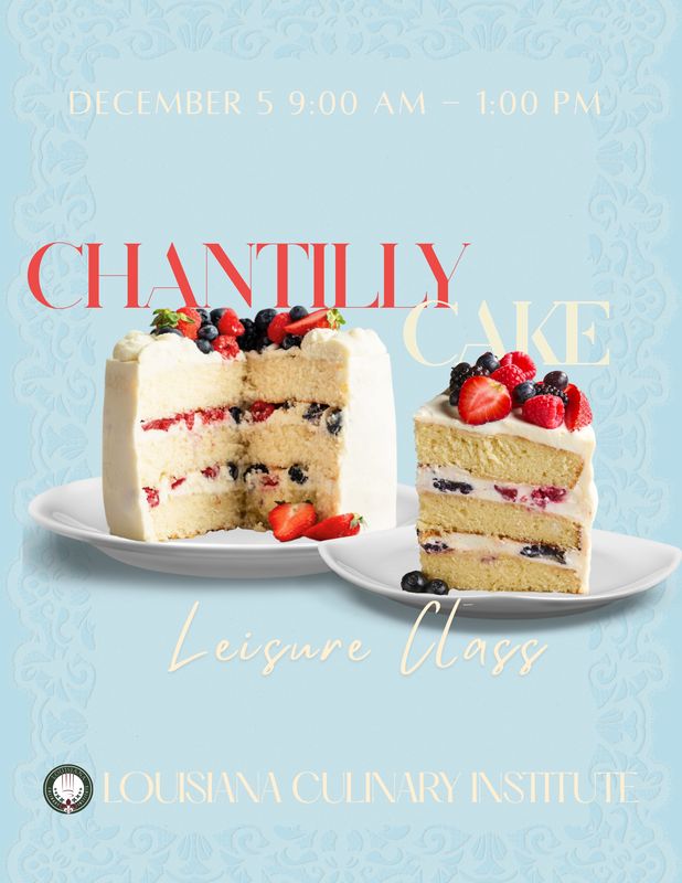 Pastry Techniques: Chantilly Cake