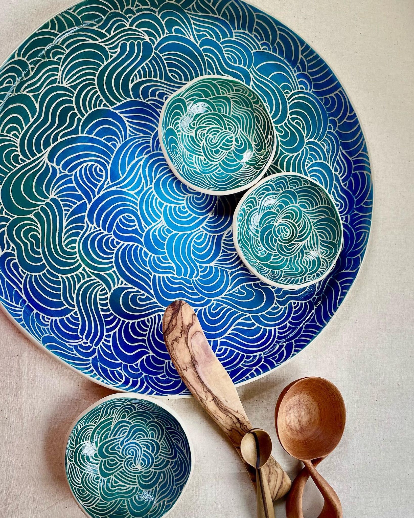 Made to Order Entertaining Platter Set