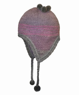 80% Baby Alpaca 20% Silk multi pattern Knit Toque