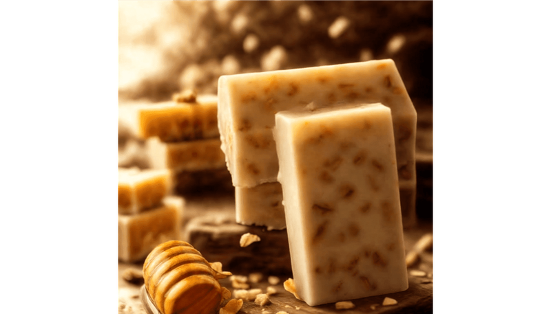 Goat Milk, Honey & Oatmeal Bar
