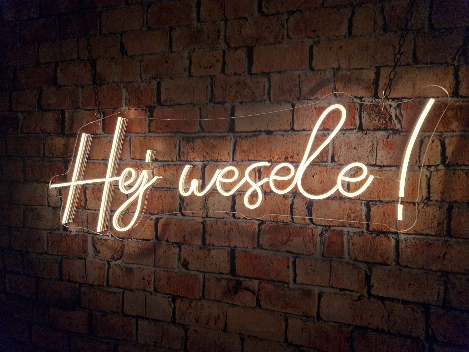 Neon Hej wesele!