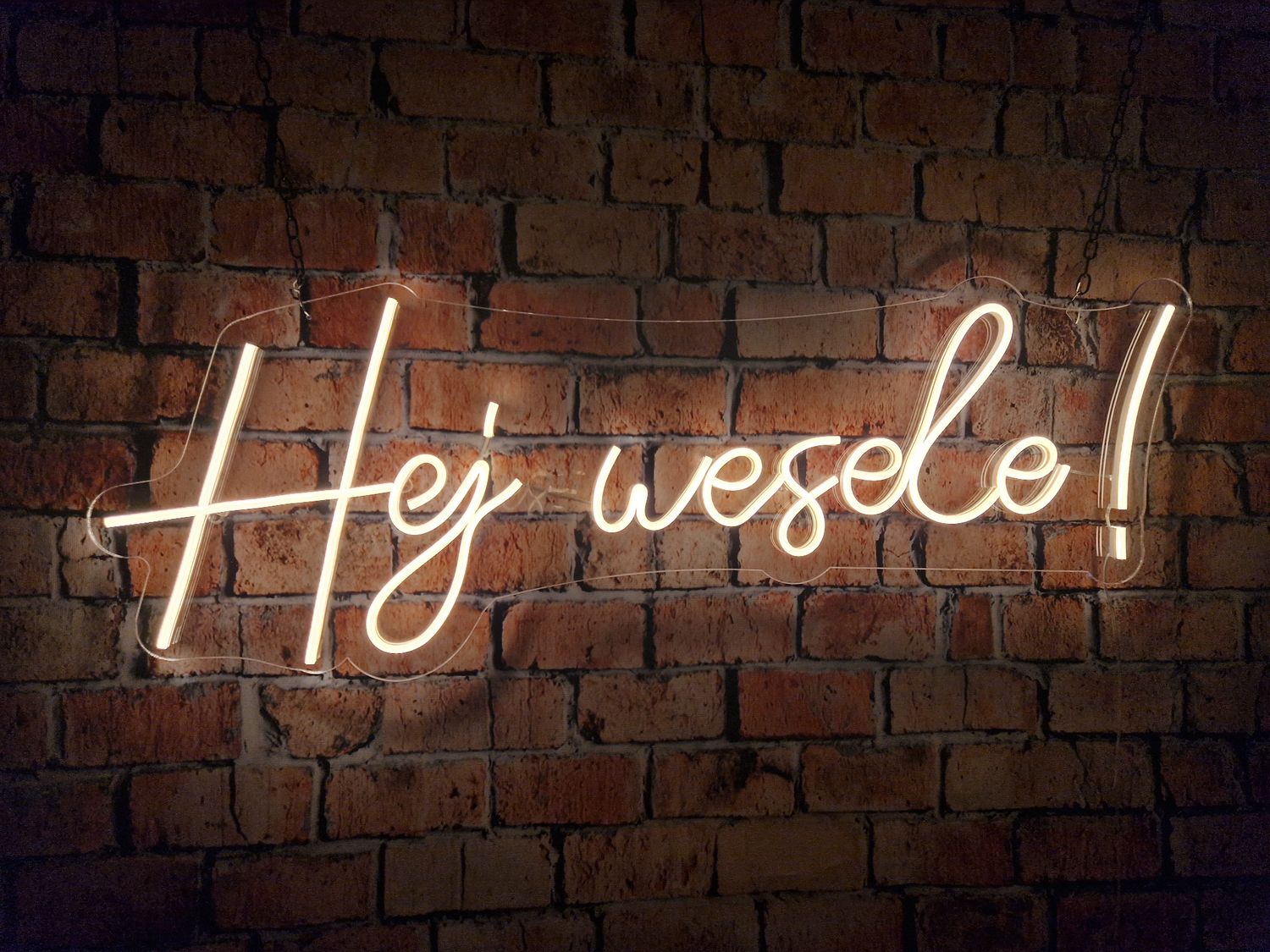 Neon Hej wesele!