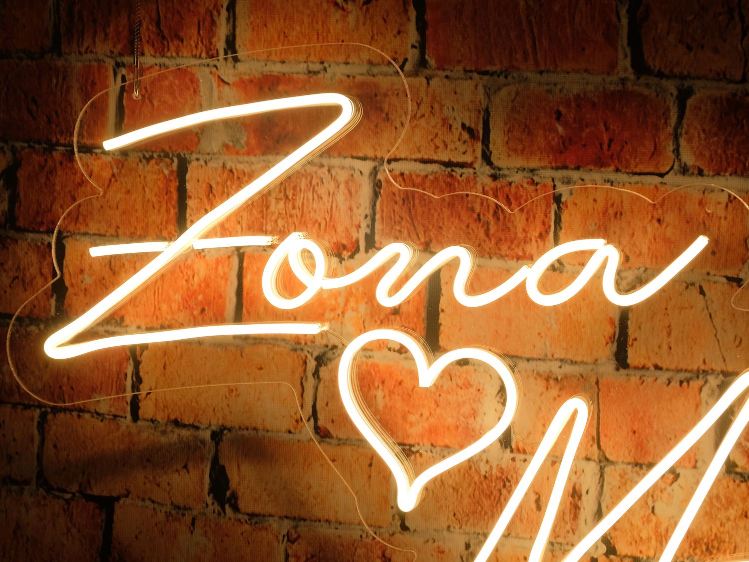Neon Żona Mąż