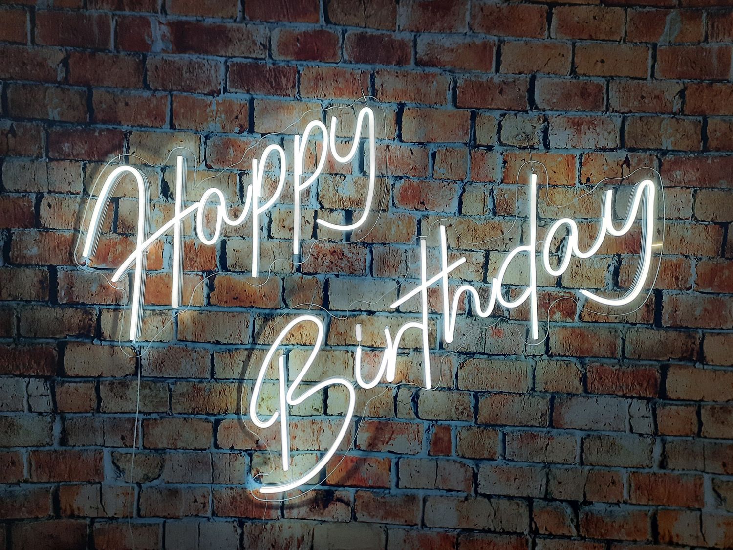 Neon Happy Birthday