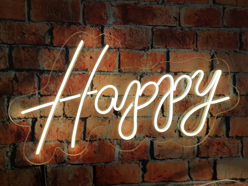 Neon Happy Birthday