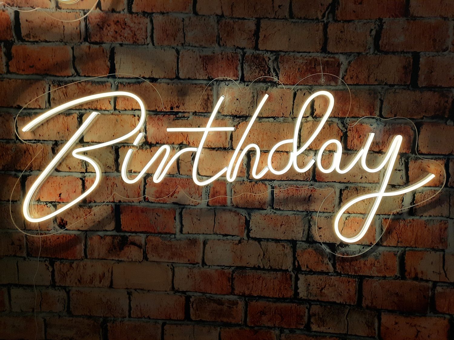 Neon Happy Birthday