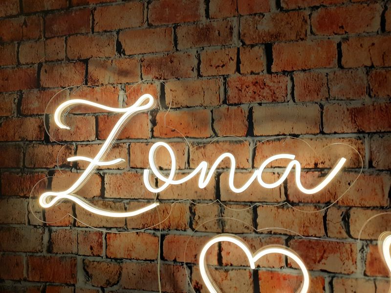 Neon Żona Mąż