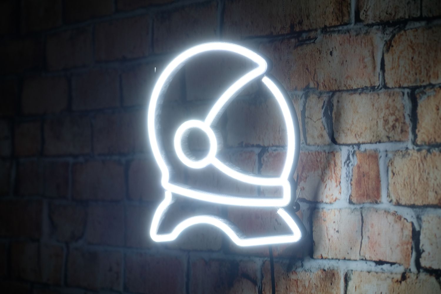 Neon Kask Astronauty