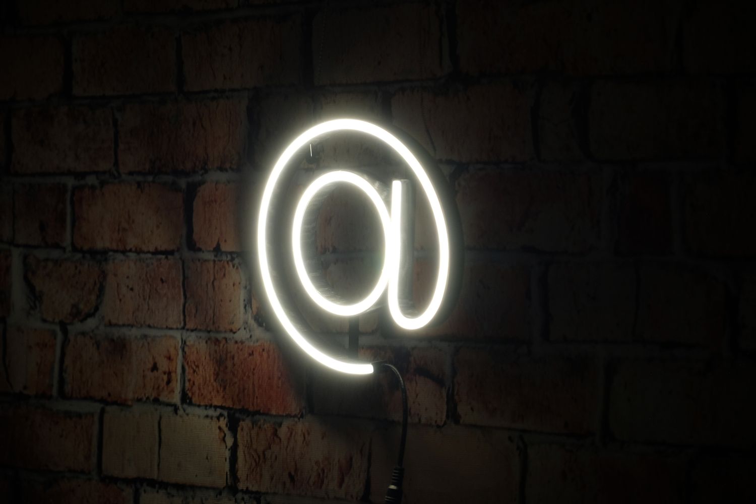 Neon "Małpa" AT