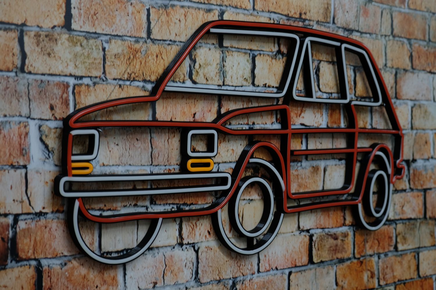 Neon Fiat 126p