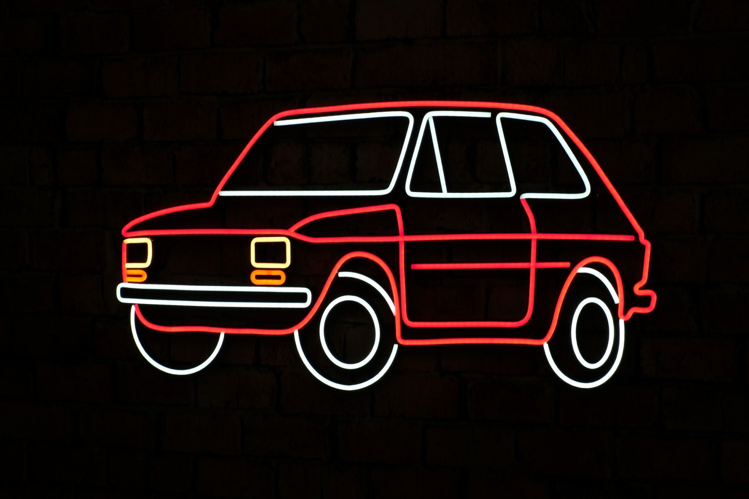 Neon Fiat 126p