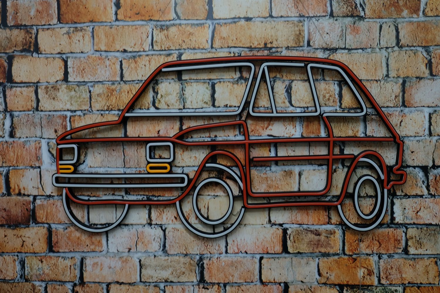 Neon Fiat 126p