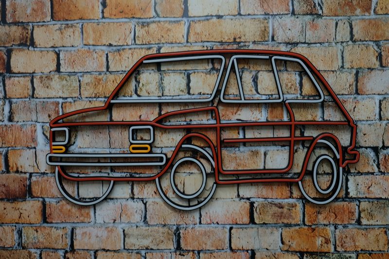 Neon Fiat 126p