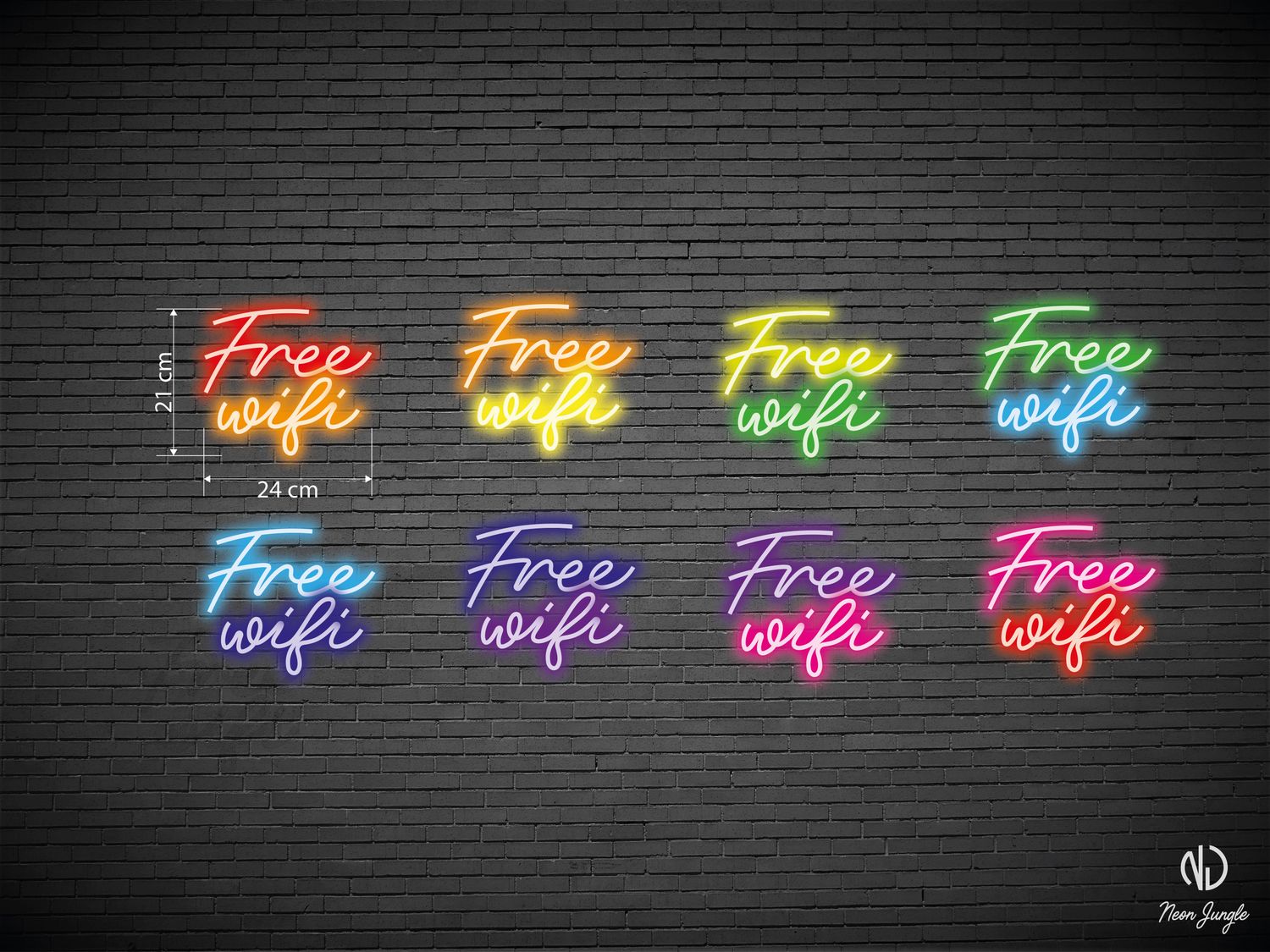 Neon Free WiFi