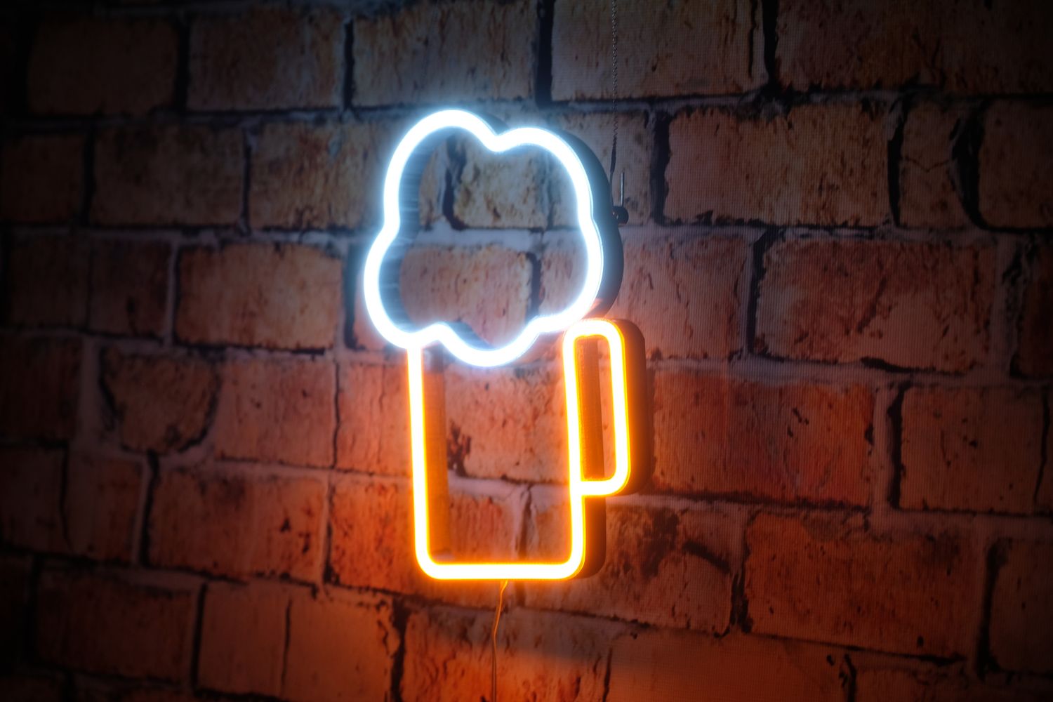 Neon Kufel Piwa