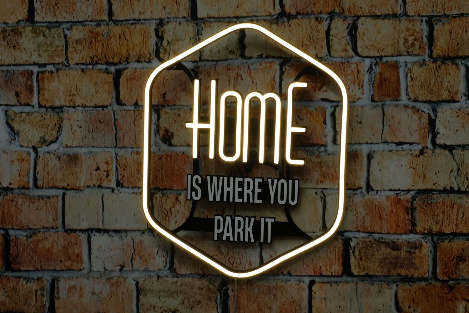 Neon Home is where you park it
