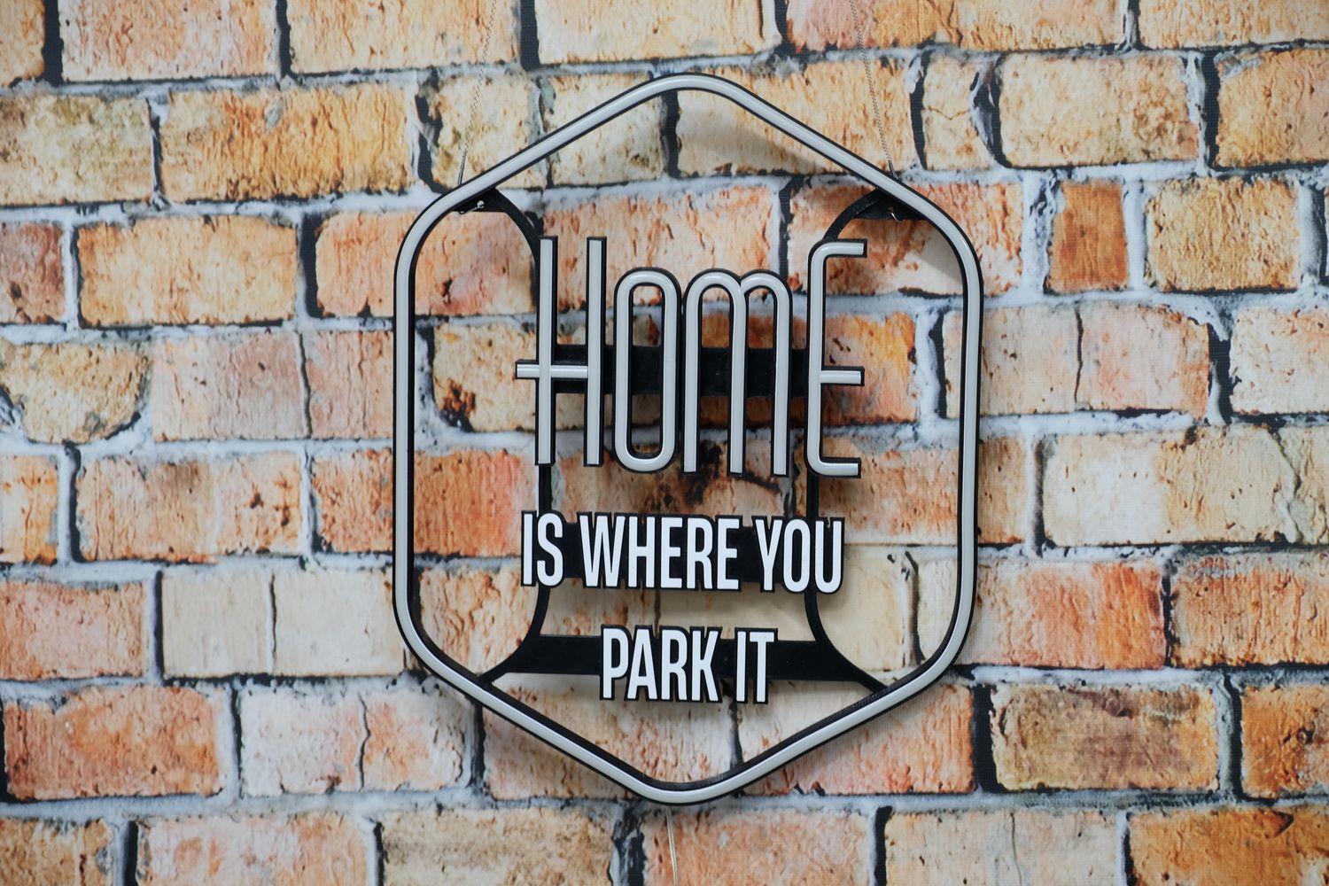 Neon Home is where you park it