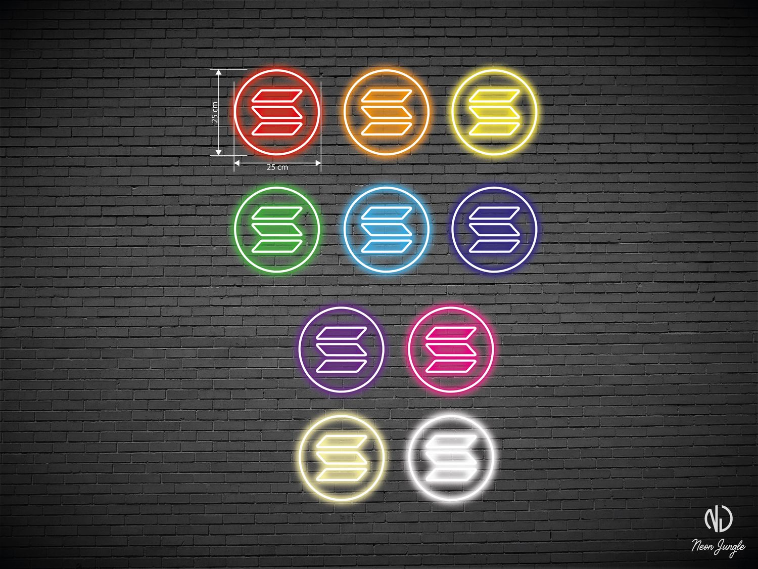 Neon Solana