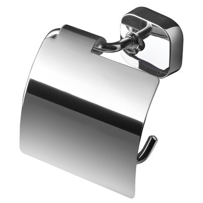 GEESA Thessa Toilet Roll Holder with Cover GEESA Thessa Toilet Roll Holder with Cover