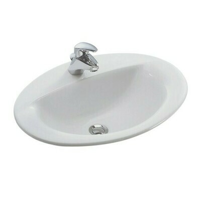 KOHLER: Patio Ola Vanity Basin 56Cm White KOHLER: Patio Ola Vanity Basin 56Cm White