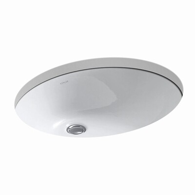 KOHLER Caxton Undercounter Lavatory with Clamp KOHLER Caxton Undercounter Lavatory with Clamp