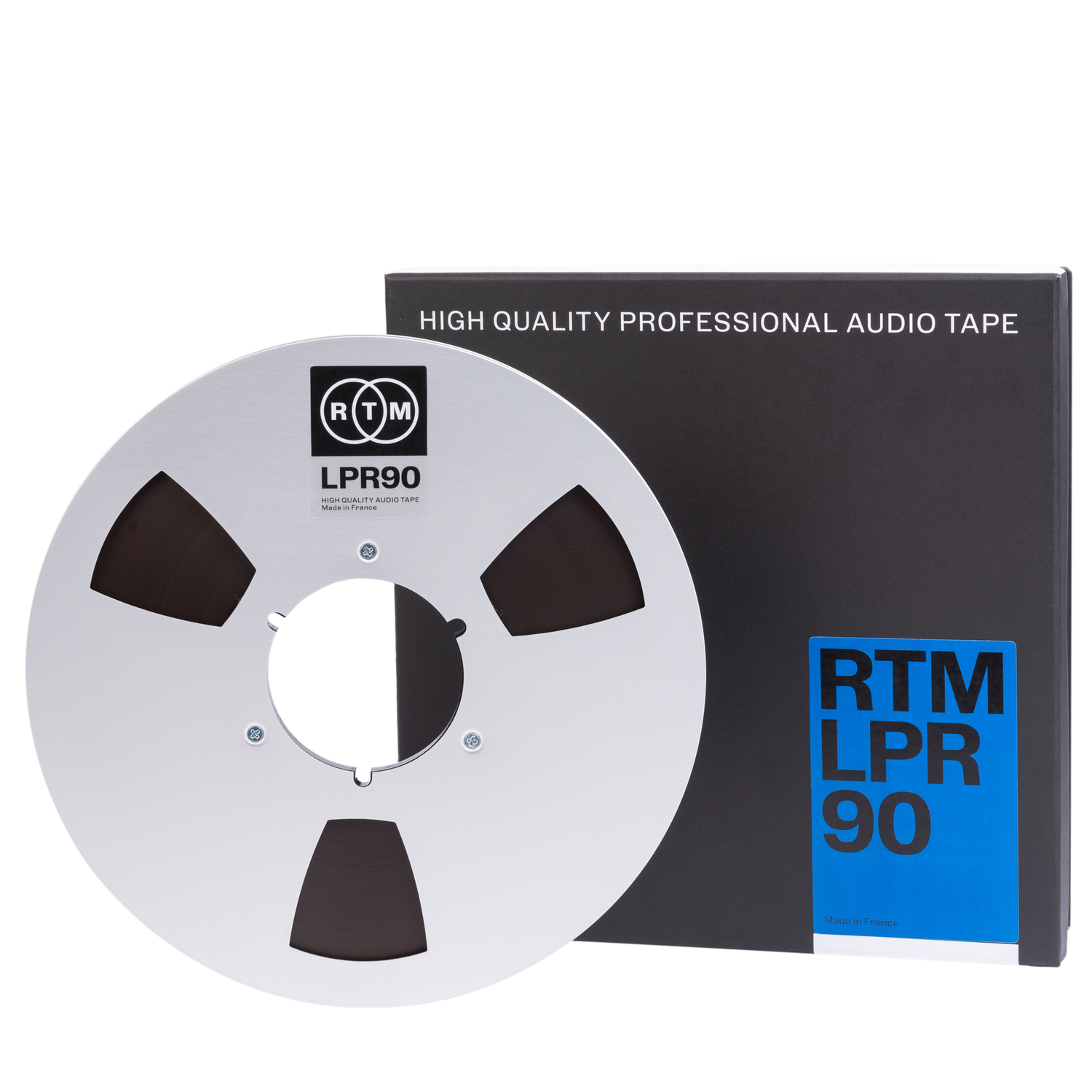 RTM LPR 90 1/4" 1100m NAB Metal Reel